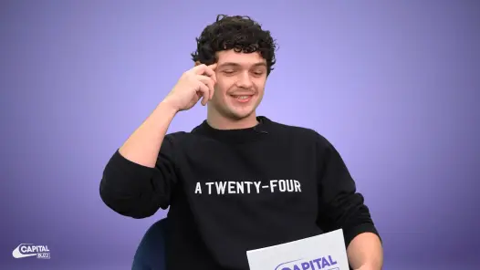 Sadie Sink and Noah Jupe during their Capital Buzz interview