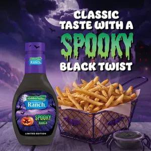Hidden Valley Ranch Are Going Full Halloween W/ Black Glow-In-The-Dark Bottle