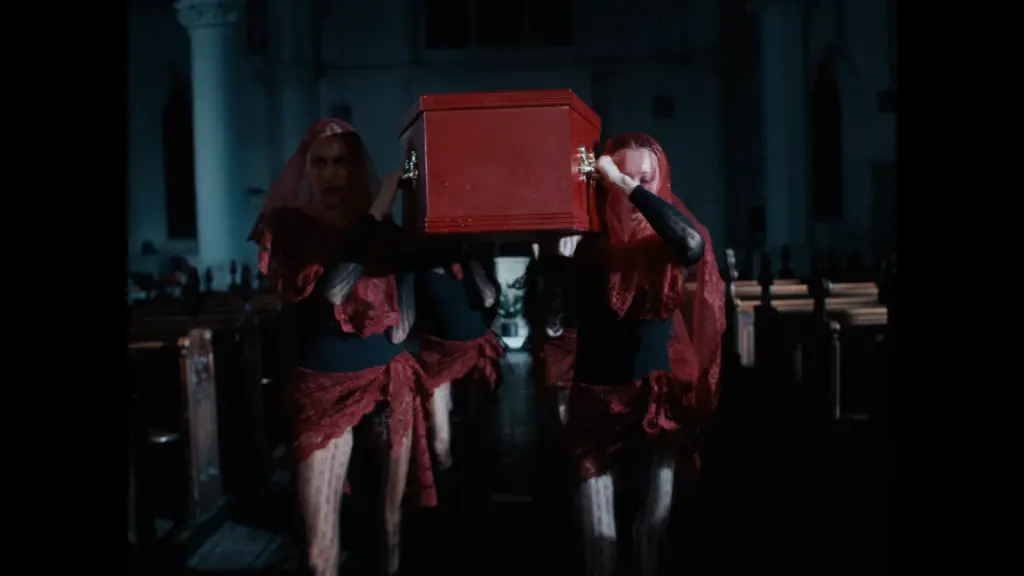 Scene from Sugababes’ Ghost official music video