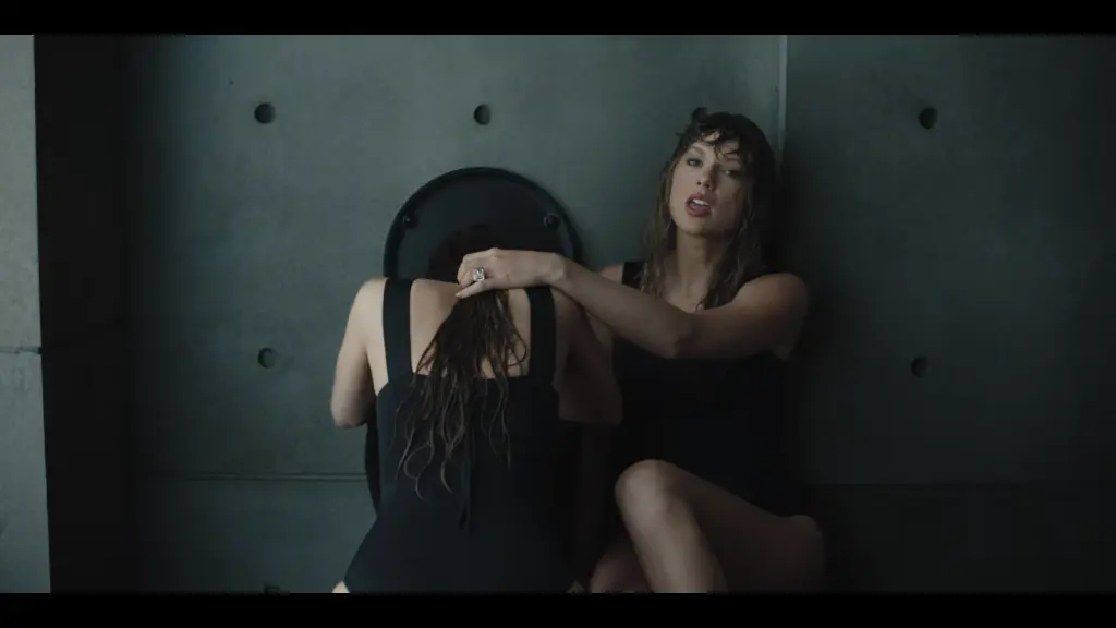 Scene from Taylor Swift’s Patient Zero official music video