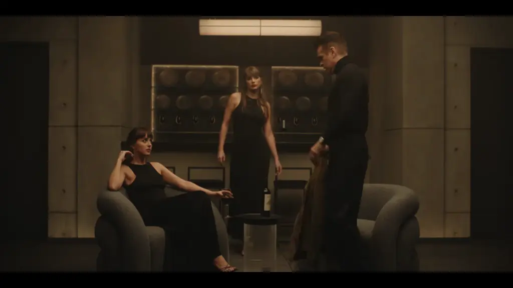 Scene from Taylor Swift’s Patient Zero official music video