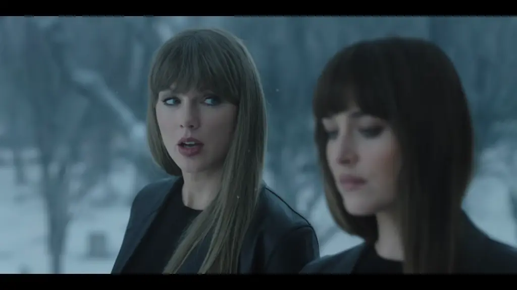 Scene from Taylor Swift’s Patient Zero official music video