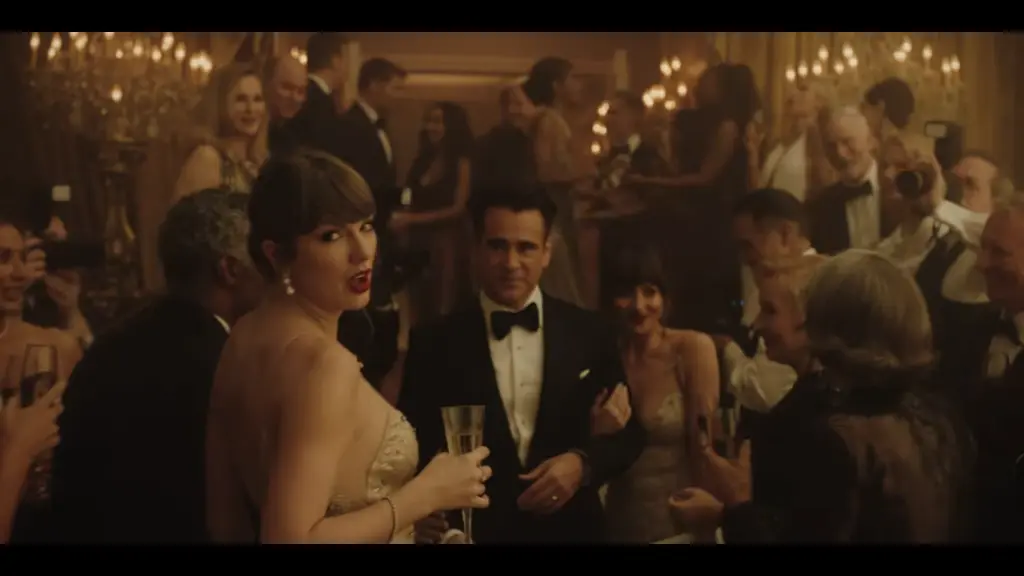 Scene from Taylor Swift’s Patient Zero official music video