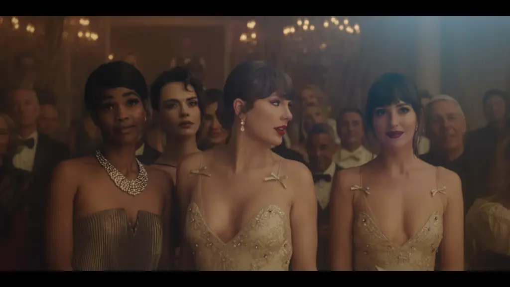 Scene from Taylor Swift’s Patient Zero official music video