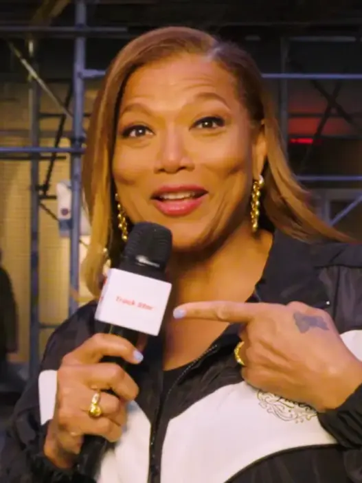 Queen Latifah on Track Star testing her music knowledge