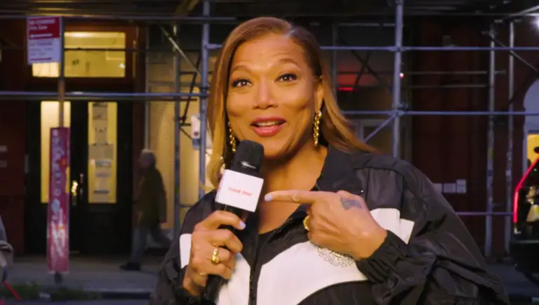 Queen Latifah on Track Star testing her music knowledge