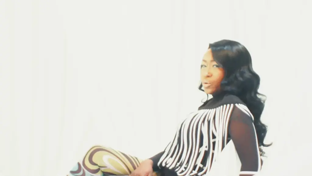 Scene from Tweet’s Love Again video