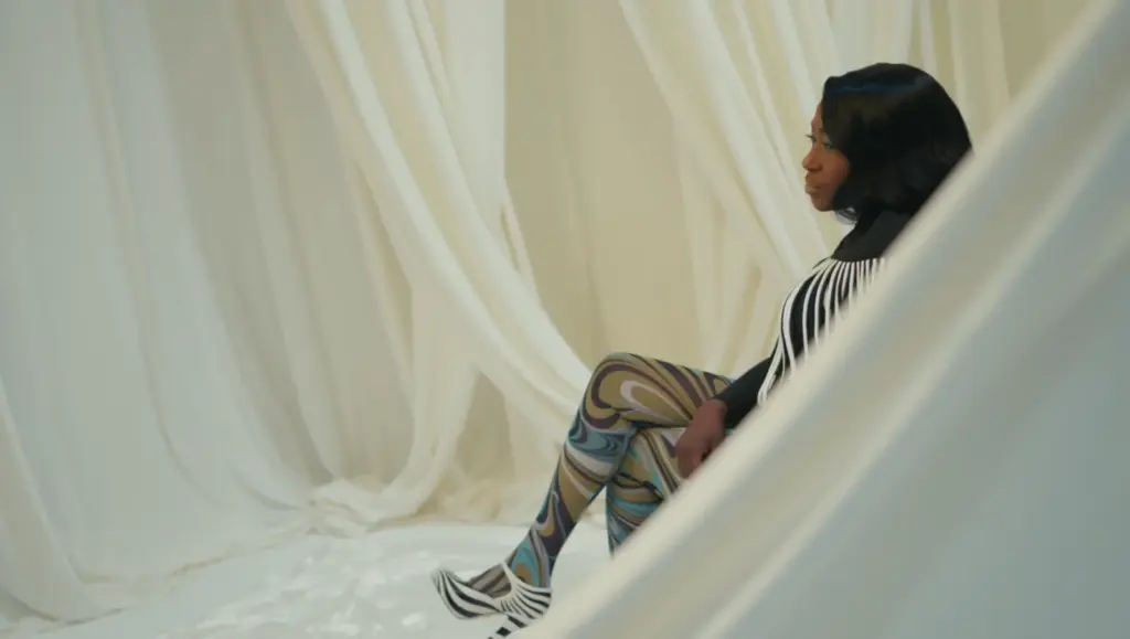 Scene from Tweet’s Love Again video