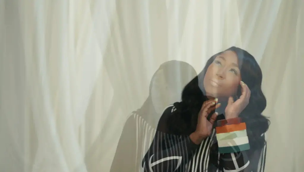 Scene from Tweet’s Love Again video