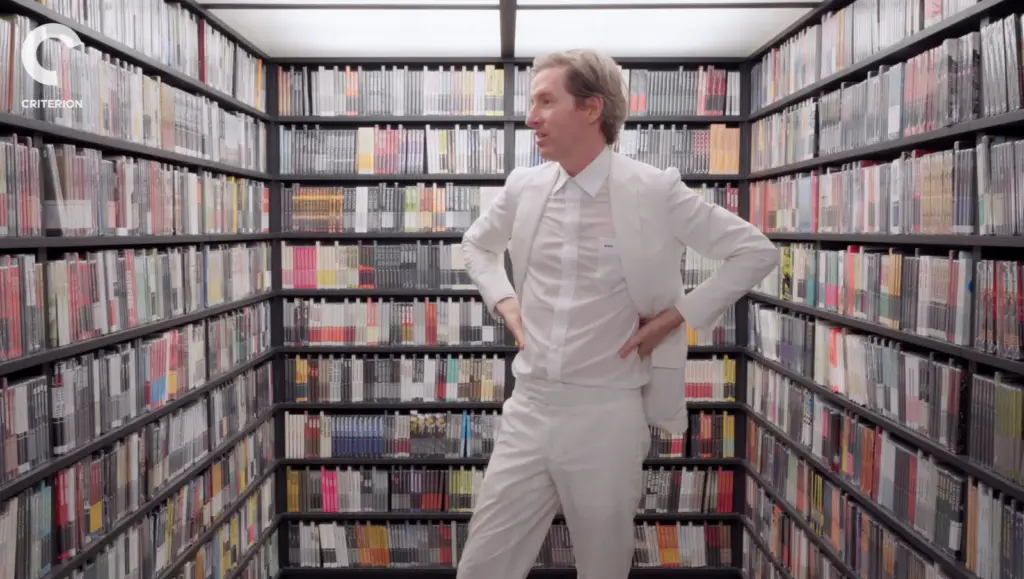 Wes Anderson in Criterion's Mobile Closet