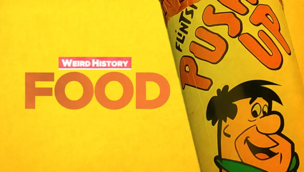 Flintstones Push-Ups featured in Weird History Food’s frozen treat retrospective