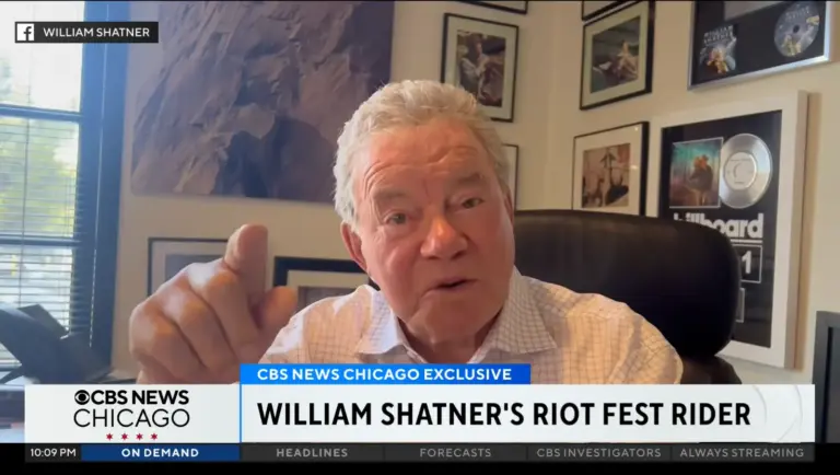 William Shatner’s List Demands At Riot Fest Are Quite Legendary