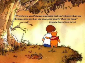A Moment of Zen: A Little Pooh Bear Magic, A Little Fall Coziness & A Whole Plenty Of Stardust