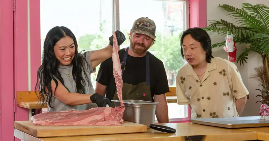 Awkwafina in Apple TV's The Unlikely Cook