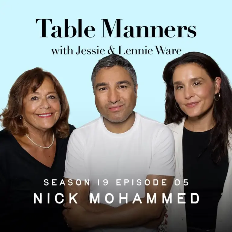 Nick Mohammed’s Tells His Last Supper Tale For “Table Manners With Jessie & Ware”