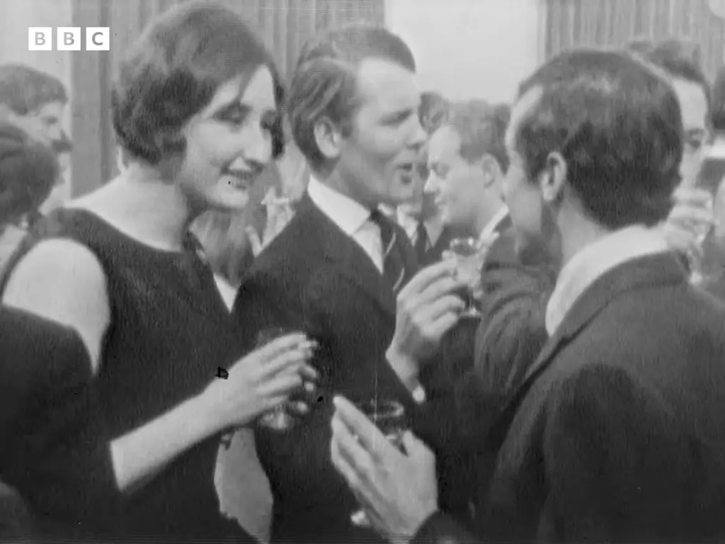 Frame from BBC Archive's 1966 A Whole Scene Going house party episode