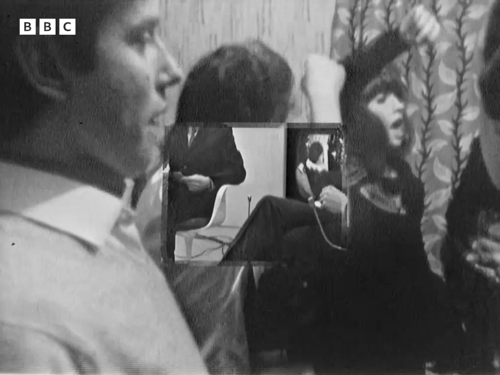 Frame from BBC Archive's 1966 A Whole Scene Going house party episode