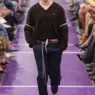 Noah Jupe walking the Miu Miu Spring Summer 2027 runway in Paris