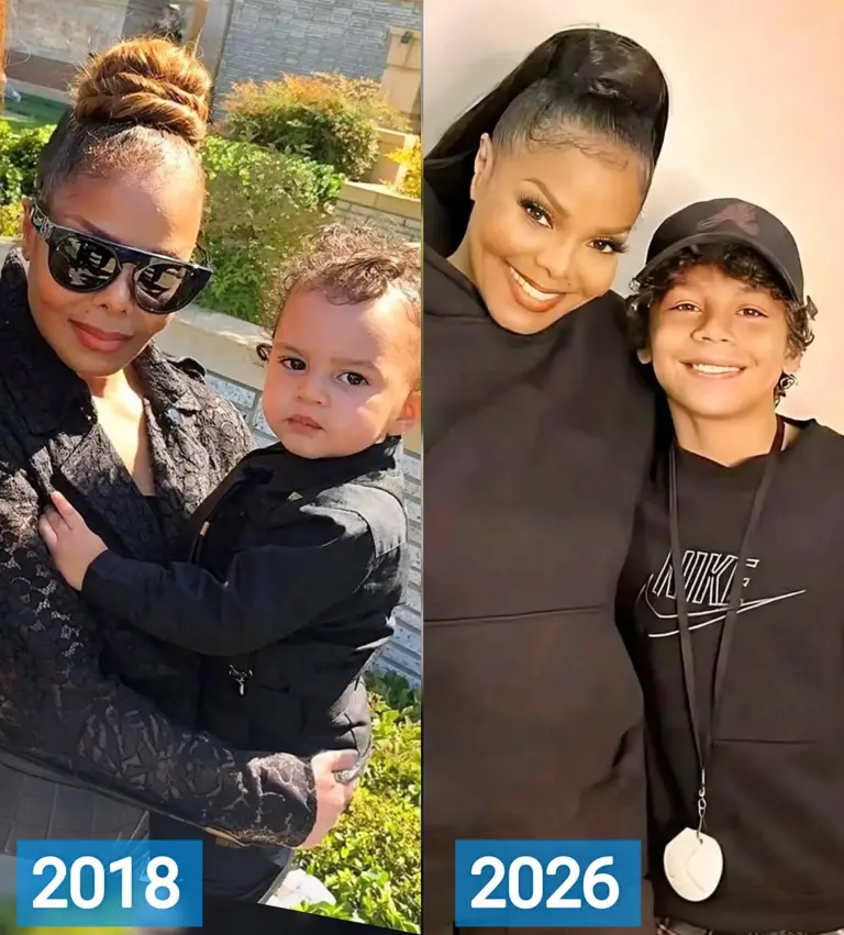 Back To The Future: Janet Jackson & Son Eissa… He Grew Up So Fast!