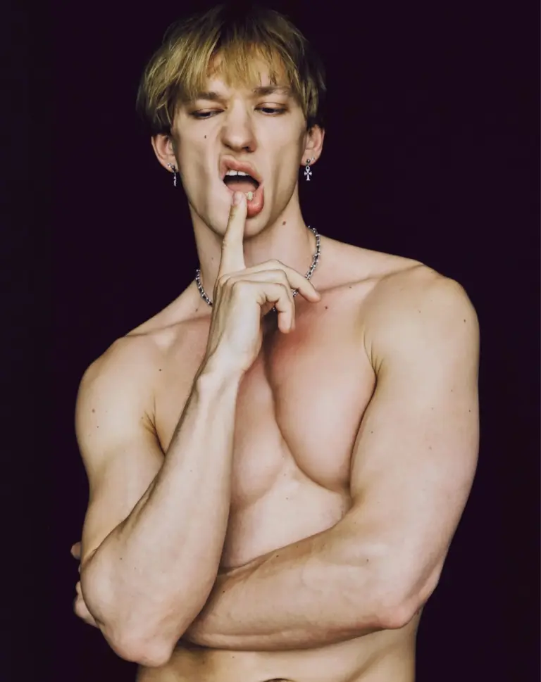 Gorgeous Handsome Face Andrii Levchenko