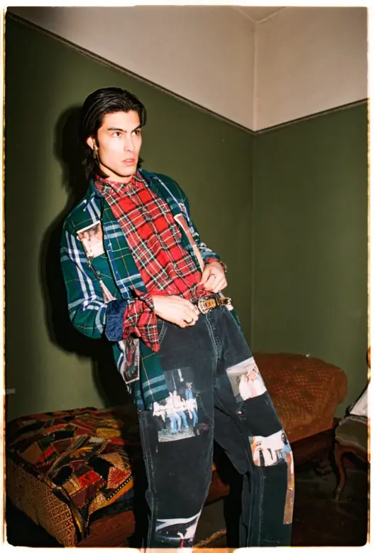 Model wearing Better With Age Fall/Winter 2026 Stolen Art look