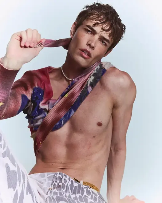 George Kalogiannis in MMSCENE’s Boy, Interrupted editorial