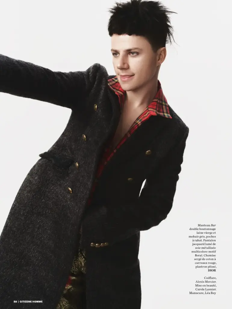 Félix Lefebvre in Citizen K Homme