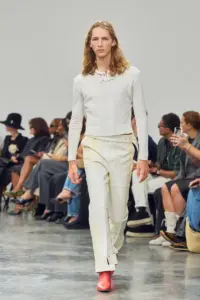 Courrèges Spring Summer 2027 runway look in Paris