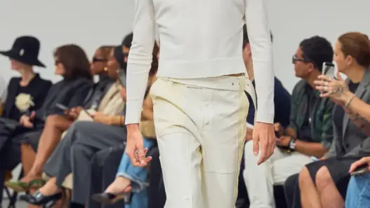 Courrèges Spring Summer 2027 runway look in Paris
