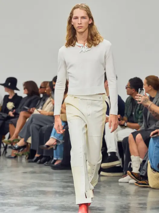 Courrèges Spring Summer 2027 runway look in Paris