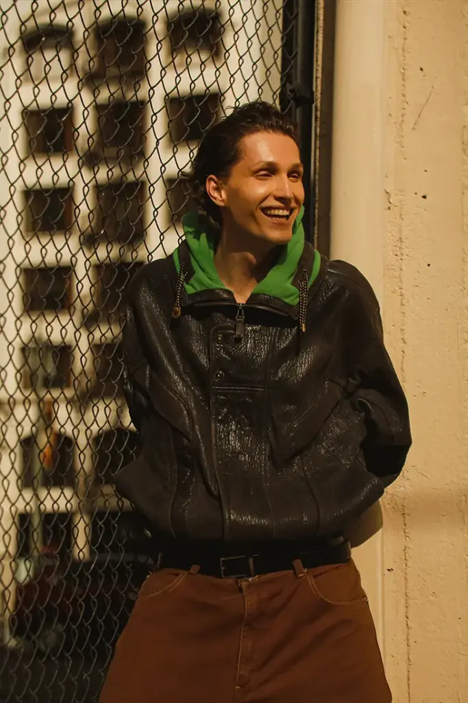 Michiel Francis Loonen in a Jorden Keith editorial for MMSCENE