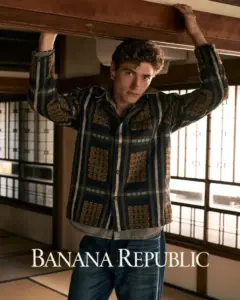 Supermodel Valentin Humbroich For Banana Republic FW26