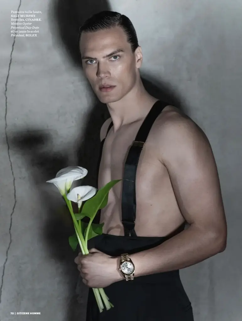 Sam Jesse and Raoul Uzan photographed by Benoît Auguste for Citizen K Homme