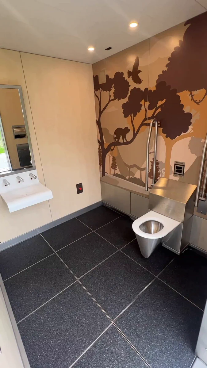 Present-Day Developments: China Continues Innovative Technology W/ Self-Cleaning Bathroom
