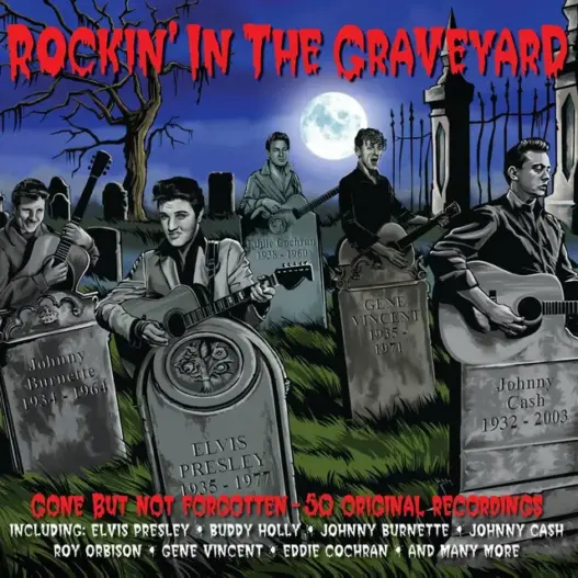 Jackie Morningstar Rockin’ in the Graveyard artwork