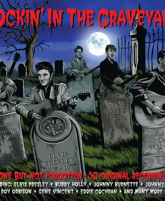 Jackie Morningstar Rockin’ in the Graveyard artwork
