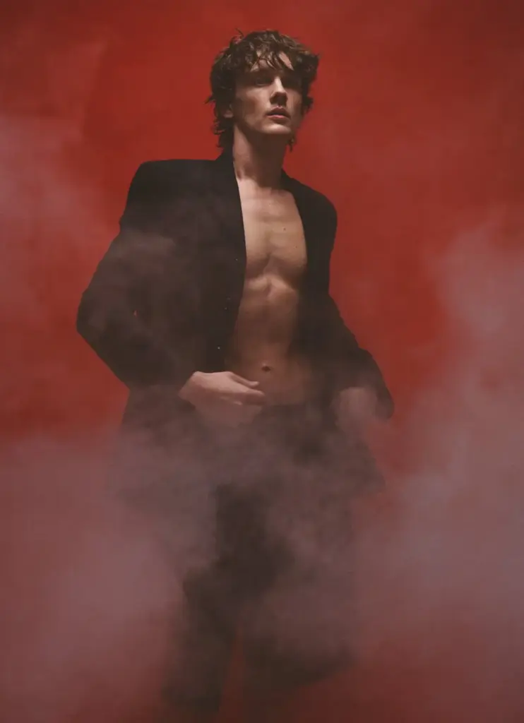Hunter Doohan photographed by Dennis Leupold for Out