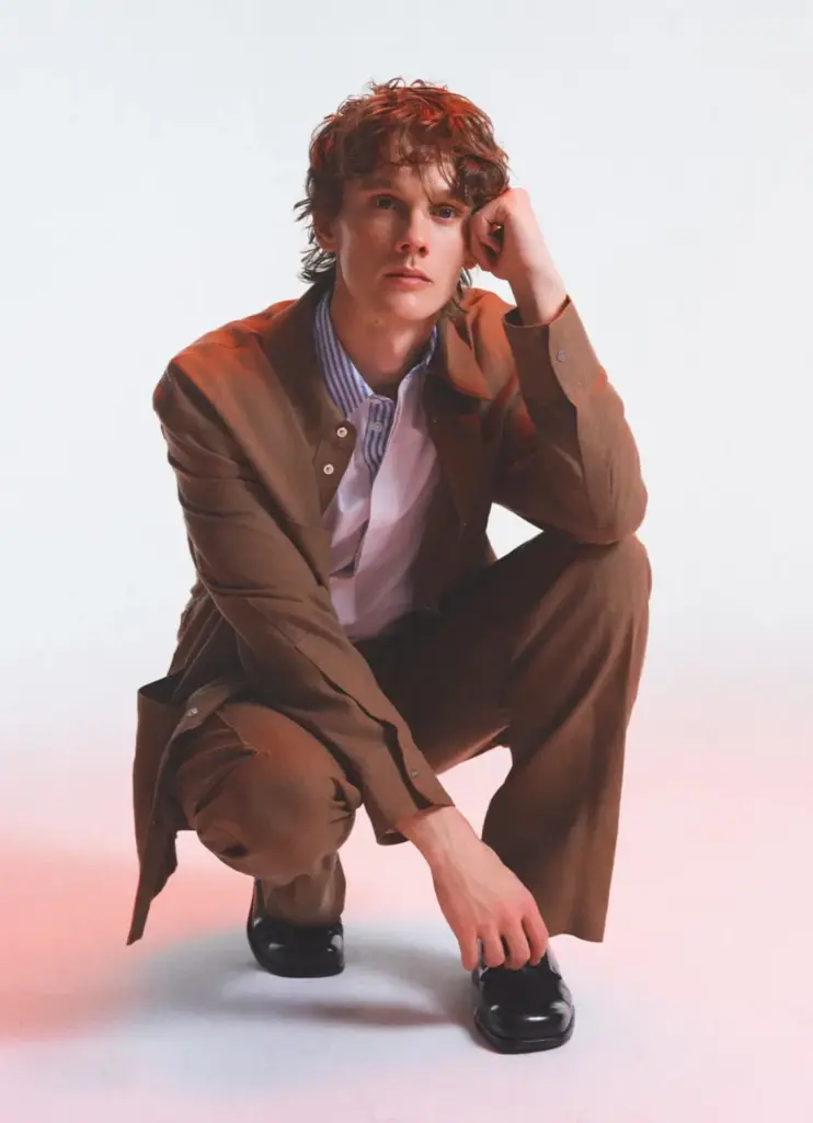 Hunter Doohan in Out magazine's Scream King cover editorial