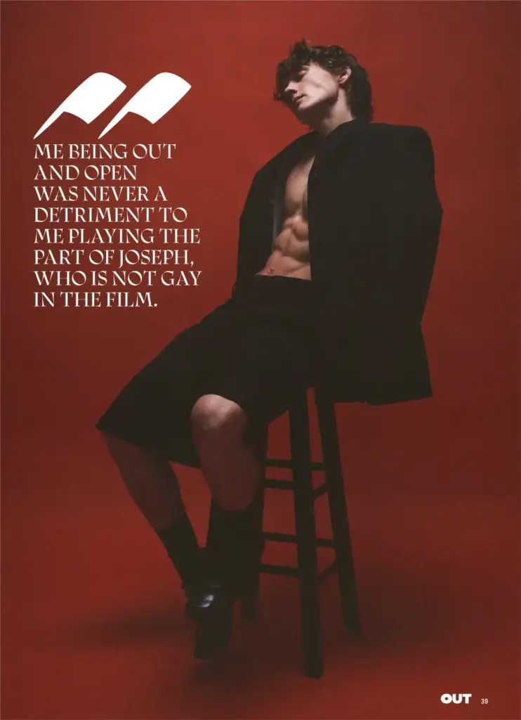 Hunter Doohan Out magazine fashion editorial