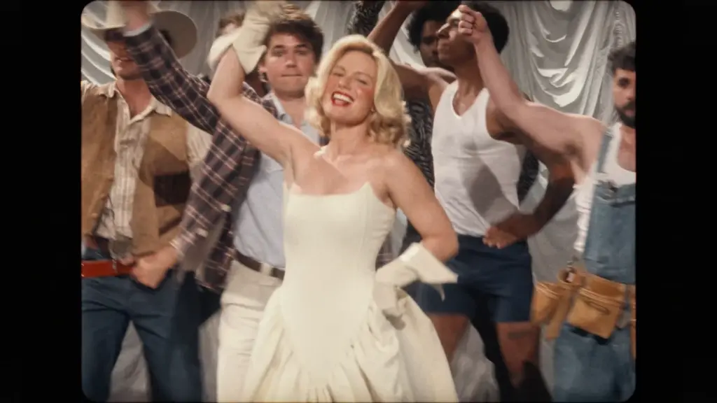 Ashe in the official Lasso The Moon music video directed by Silken Weinberg