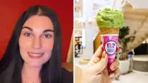Cali East L.A. Lady Orders Ice Cream Via Baskin Robbins & Gets Charged For Removing Items