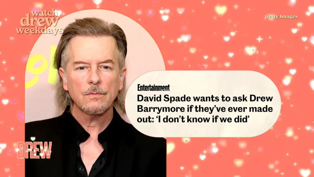 Drew Barrymore and Chelsea Handler discussing David Spade on The Drew Barrymore Show