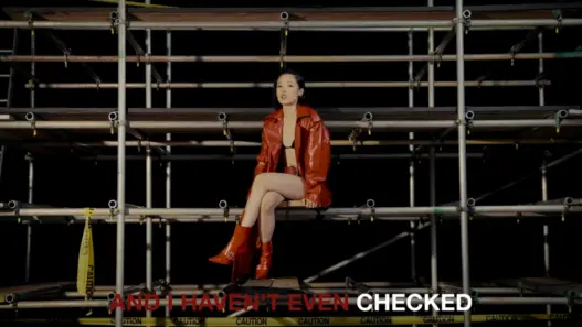 Chloe Qisha in her Fantasize video celebrating the release of her ten-track pop project