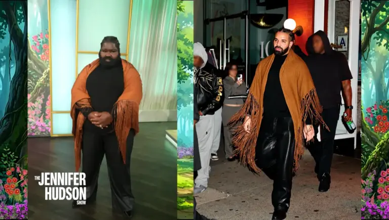 Gabourey Sidibe Dresses As Drake & Teaches Us How to Make Last-Minute Halloween Costumes