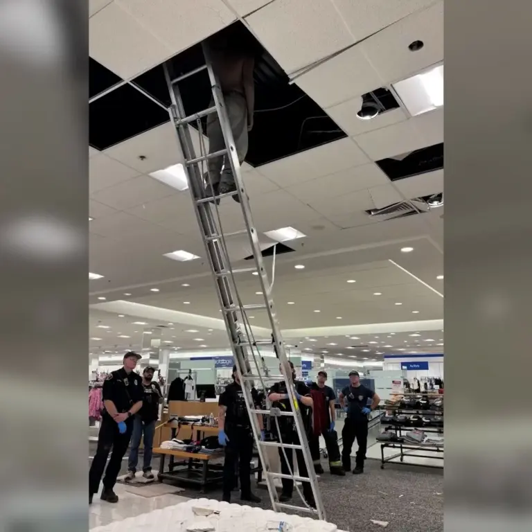 Woopsies: Vancouver Man Hiding In Mall Is Chased By Police Then Crashes Through Ceiling