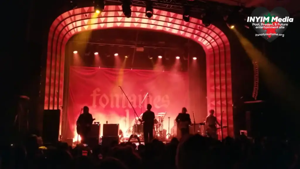 Fontaines D.C. concert at The Regent Theater, Los Angeles, May 19, 2022, captured by INYIM Media