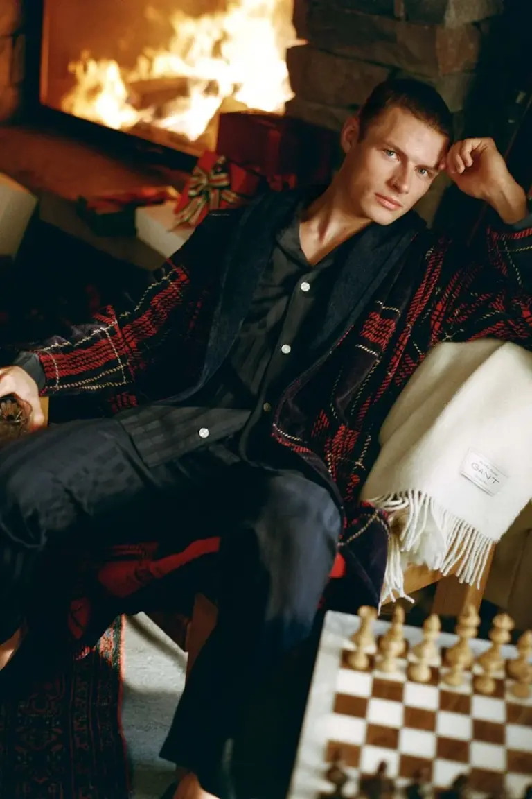 Finley Prentice Struts For 2026 Gant’s XMAS Campaign