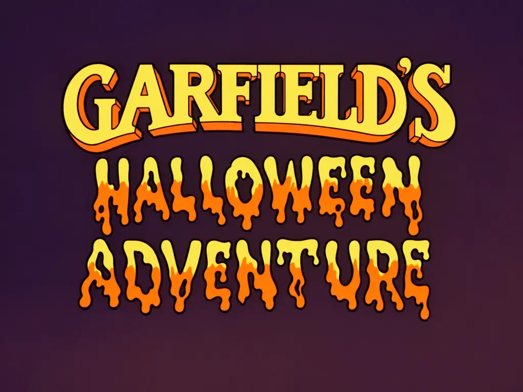 Title card from Garfield’s Halloween Adventure