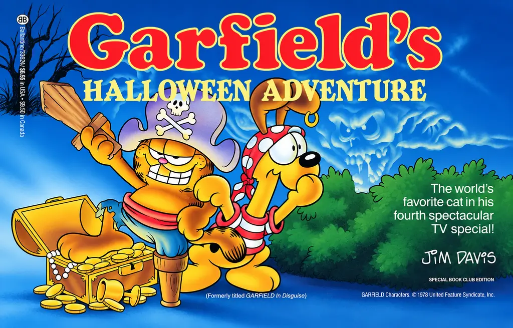 Vintage artwork from Garfield’s Halloween Adventure