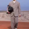 Model wearing Giorgio Armani and Kith Dreams of the Dune Fall/Winter 2026 menswear